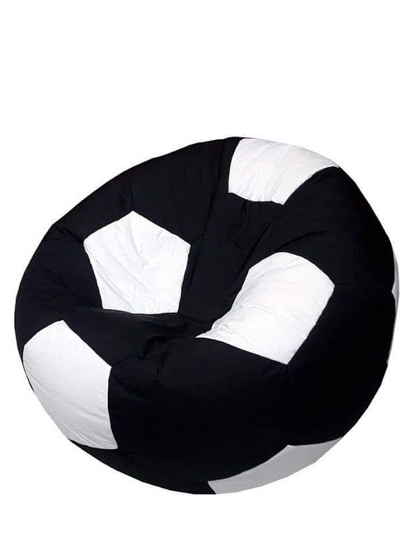 premium and luxurious parachute and leather bean bags 5