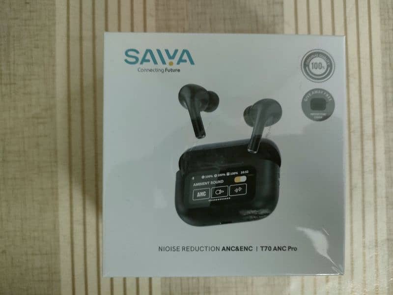 Saiya T70 ANC Pro Touch Smart Screen Airbuds 5