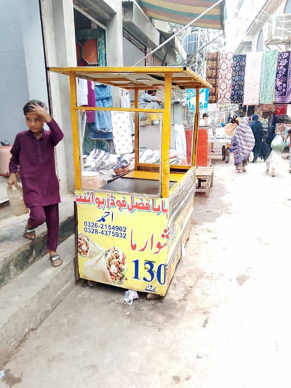 burgar shawarma Wala counter urgent sale 3