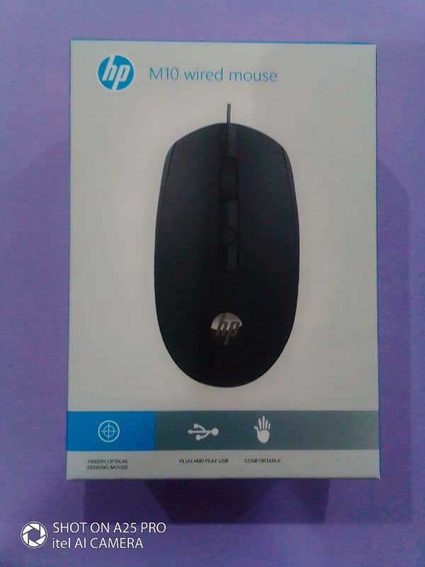 hp m10 wired mouse 0