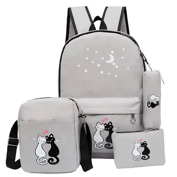 4 pcs multipurpose backpack 4