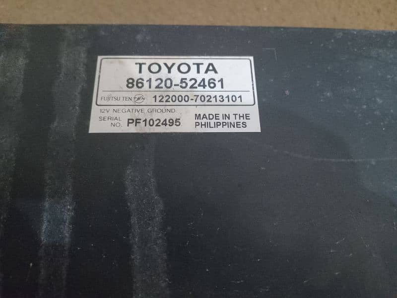 Toyota vitz original tape 4