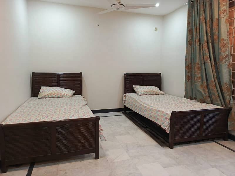 8 Marla furnished uper portion Available. For rent in Faisal Town F-18 Islamabad. 8