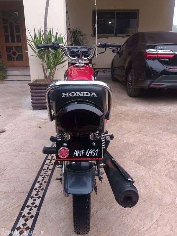 Honda Cg 125 21/22 sticker 22 4