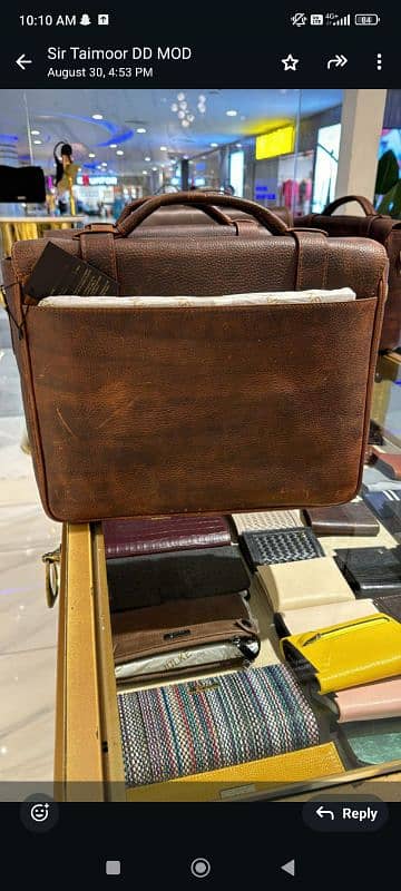 Julke Original Leather Laptop Bag 1