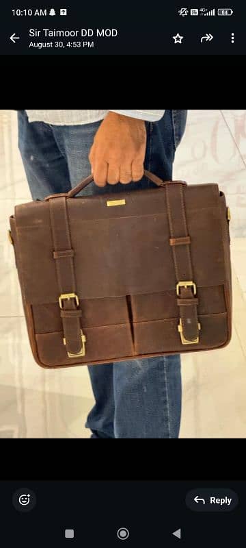 Julke Original Leather Laptop Bag 3