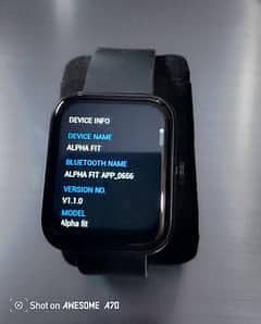 DANY ALFA FIT SMART WATCH FOR SALE 1