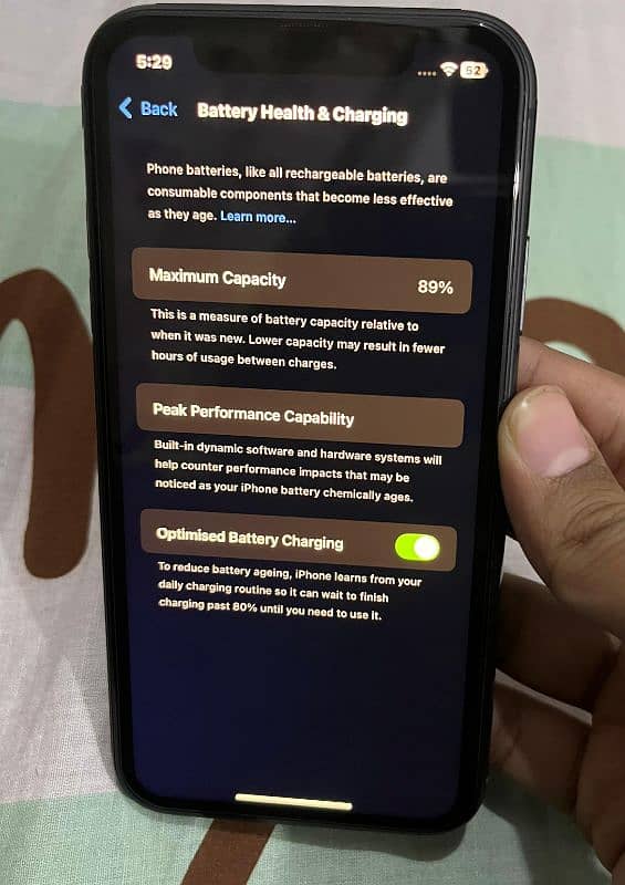 iPhone 11 jv non pta 89 battery health 7