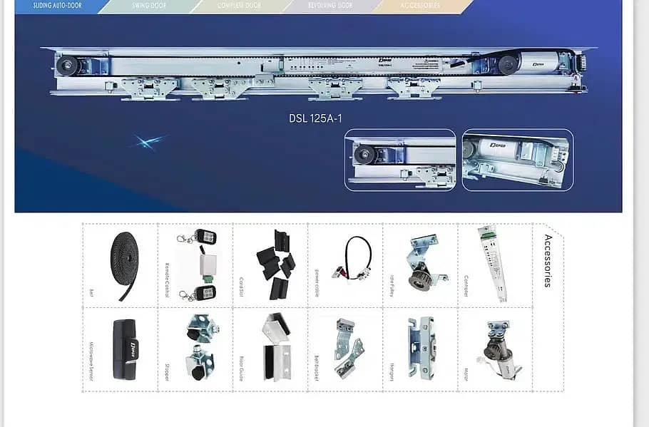 Gate Automation Sliding | Glass Door motor | Curtain motor 7