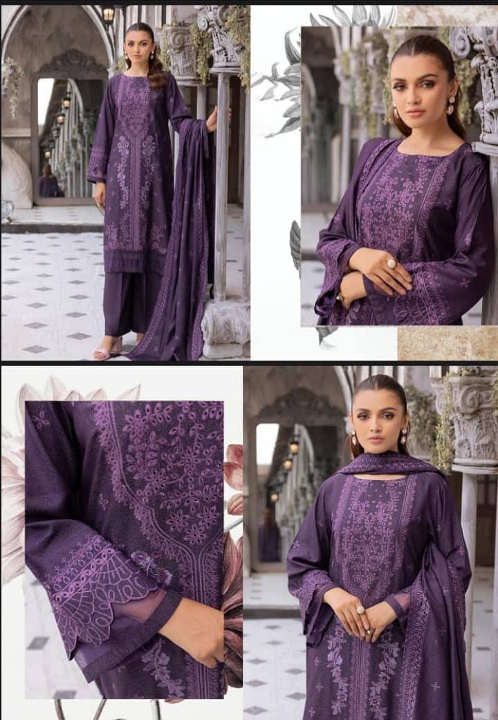 AN KAHI/SAFA NOOR/WINTER COLLECTION/UNSTITCHED/KARANDI 4