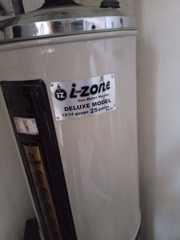 i zone geyser gas and electric dual slightly used 5