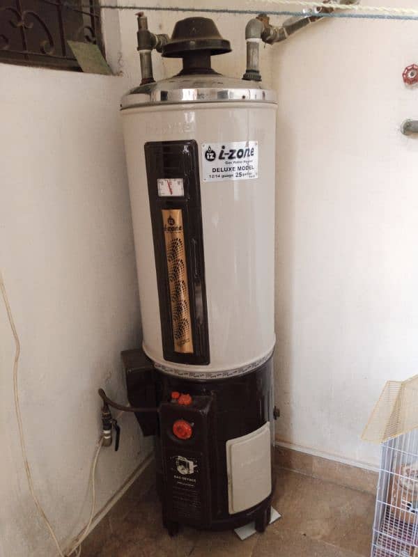 i zone geyser gas and electric dual slightly used 7