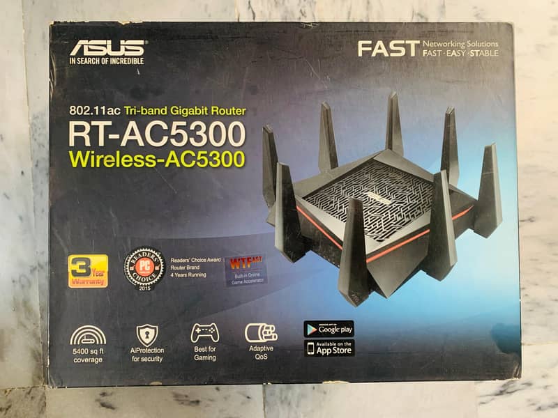 For sale: ASUS RT-AC5300 WiFi Router 14