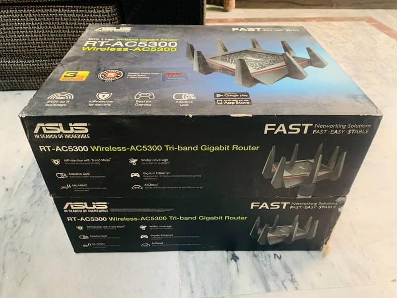 For sale: ASUS RT-AC5300 WiFi Router 15