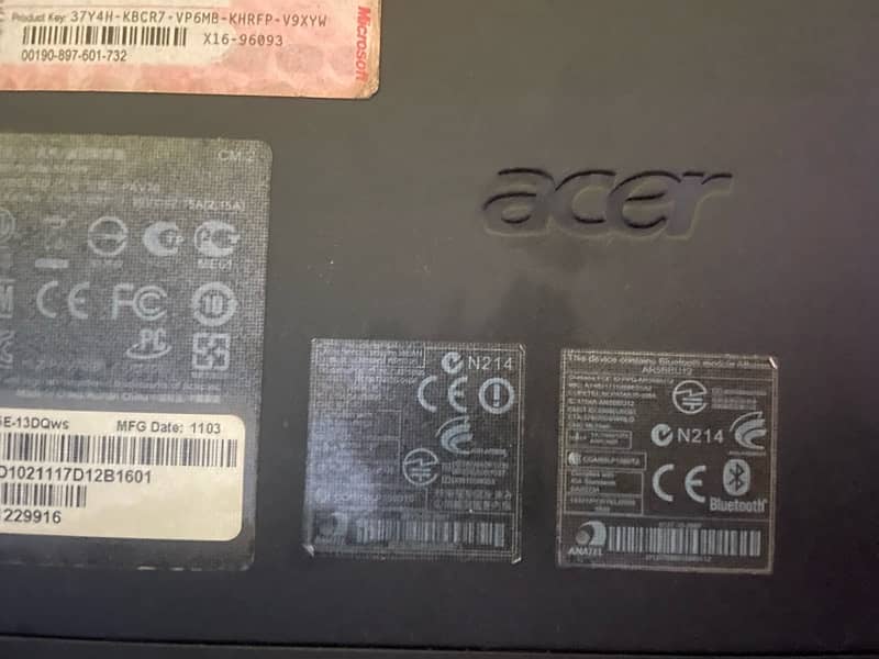 acer band good condition 10/8 !2GB rom 160mony  good working 5