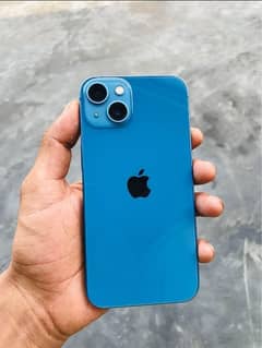 I phone 13 jv blue color 128 gb