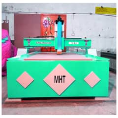 CNC Machine/CNC Wood Work Machine/Bed Size/Plasma/Marble/Metal/PVC