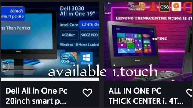 All In One business Pc different models Available 0