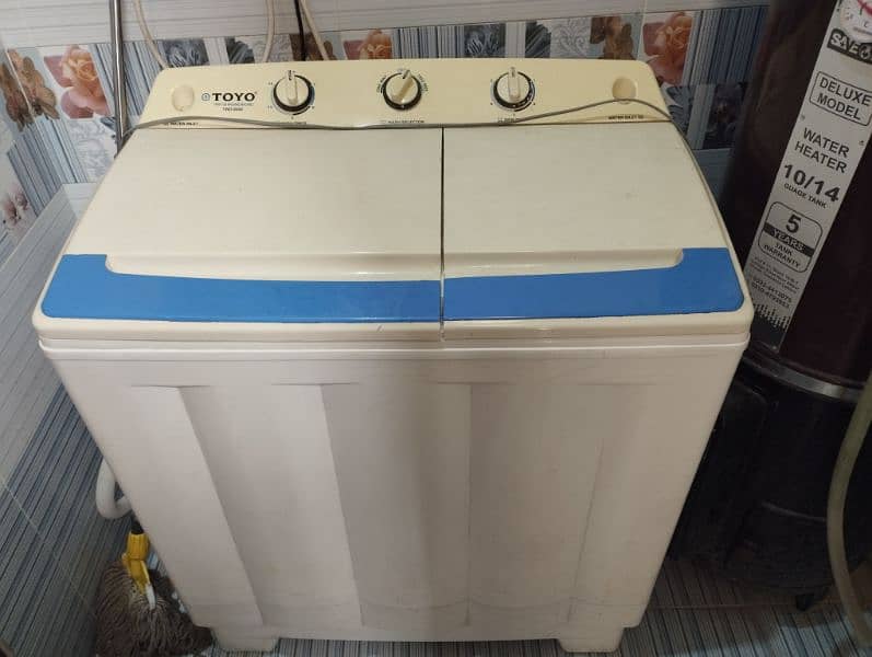 Toyo TWD 9000 Big Washing Machine 0