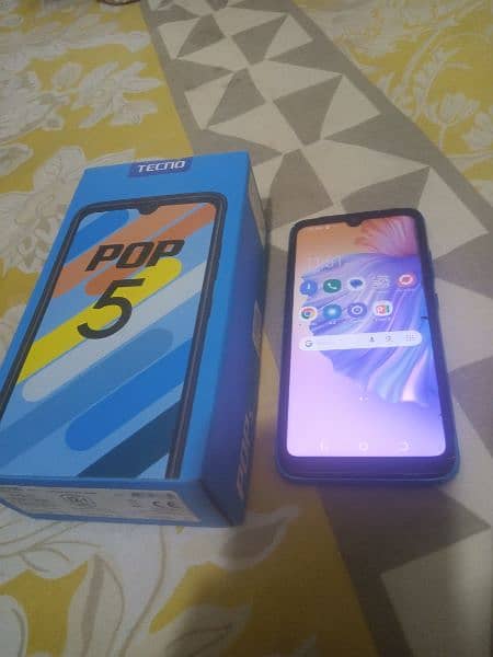 Tecno pop5 2/32 with box 0