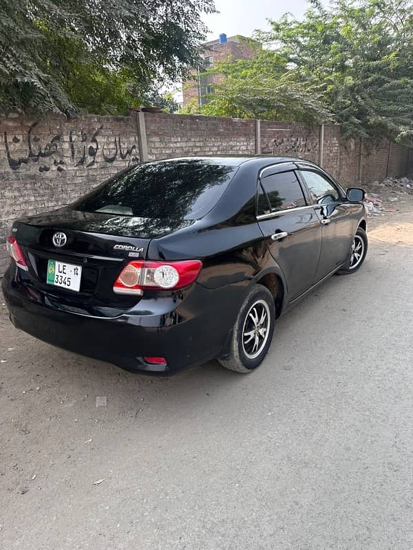 Toyota Corolla XLI 2013 to convert gli own name urgent sale 17