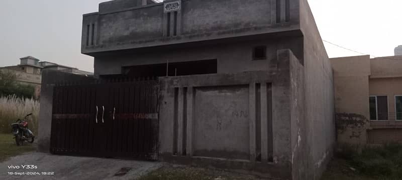 5.5 Marla Grey Structure for sale on Adyala Road Rwp 0