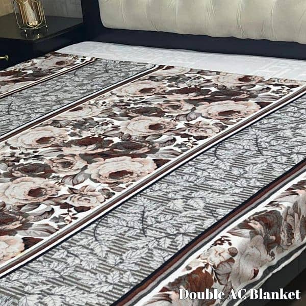 fleece printed Double Bed Blanket 6