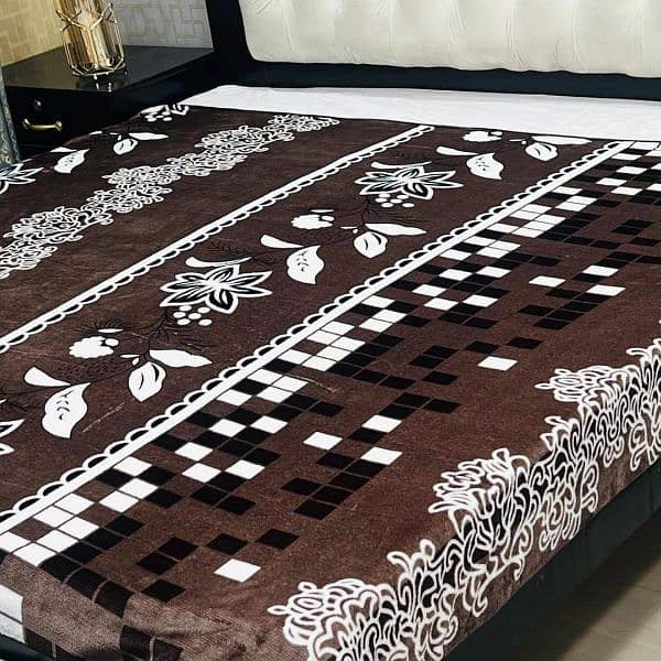 fleece printed Double Bed Blanket 9