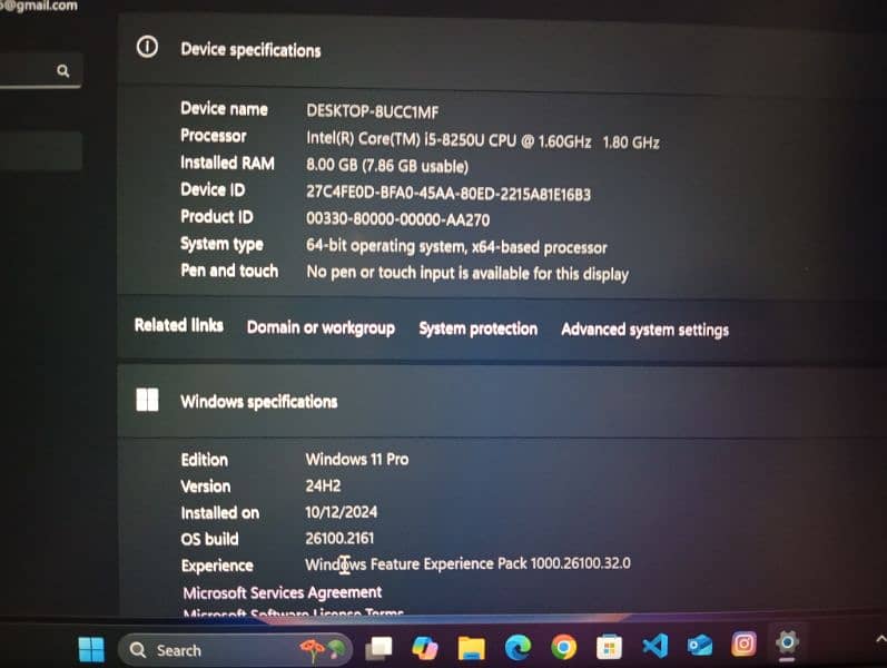 Core i5 8th generation Dell latitude 5490 7