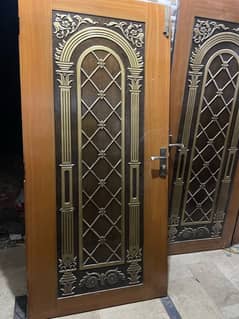 Fiber Door available in fresh condition no used total new