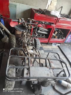 4 wheel bike Ka parts available ha new candation ma