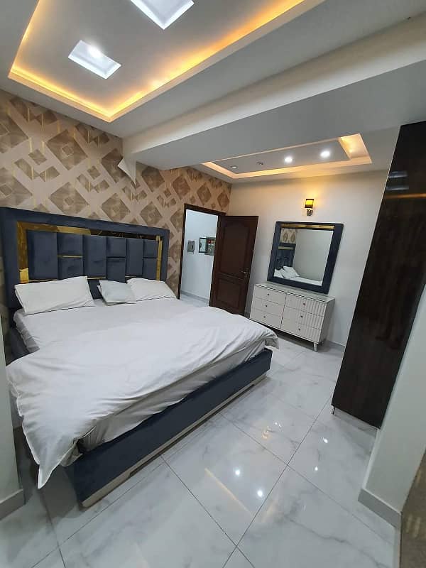 Furnish luxury apartment short stay for rent at bahria town lahore 0