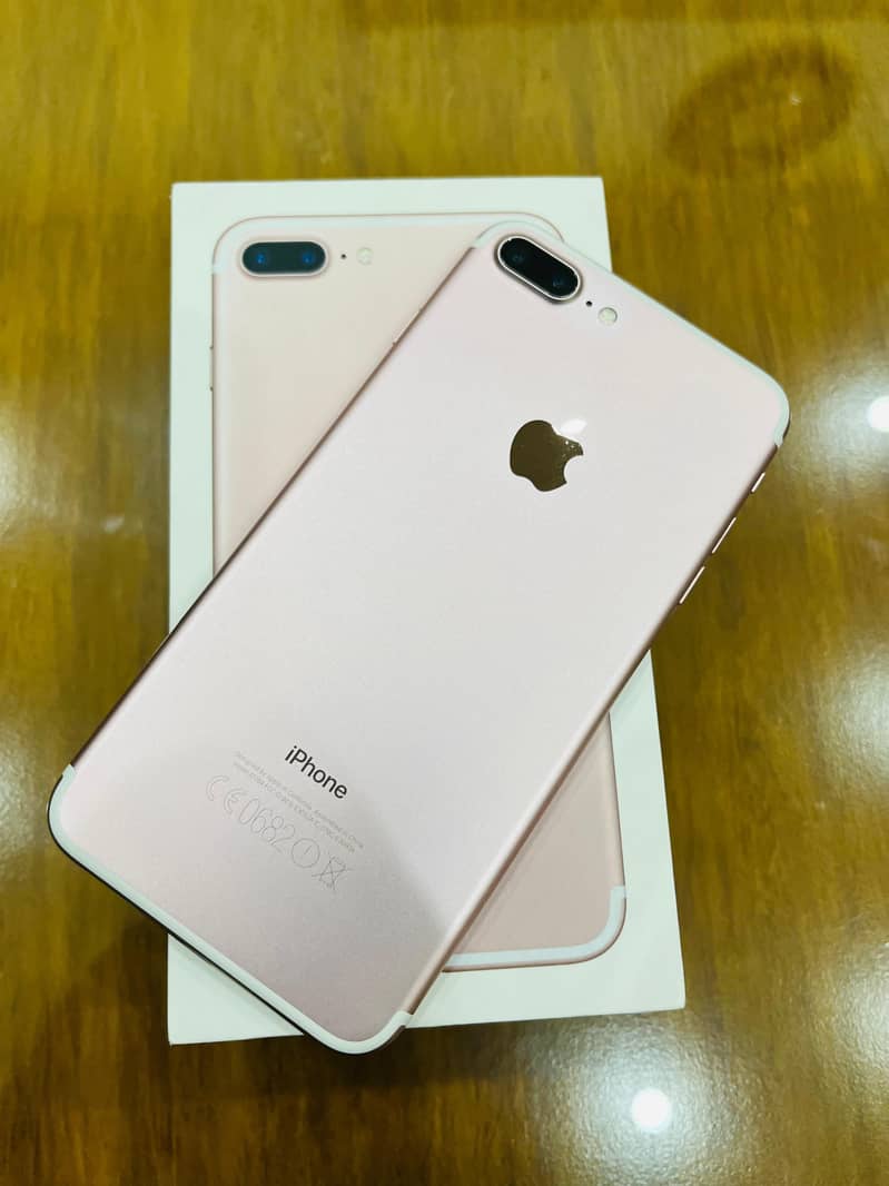 iPhone 7plus 128gb PTA Approved With Box 0