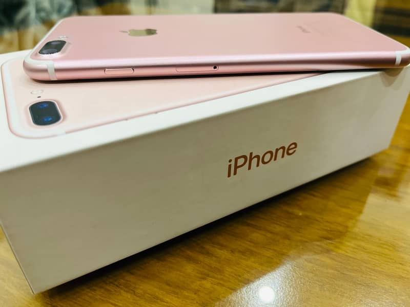 iPhone 7plus 128gb PTA Approved With Box 7