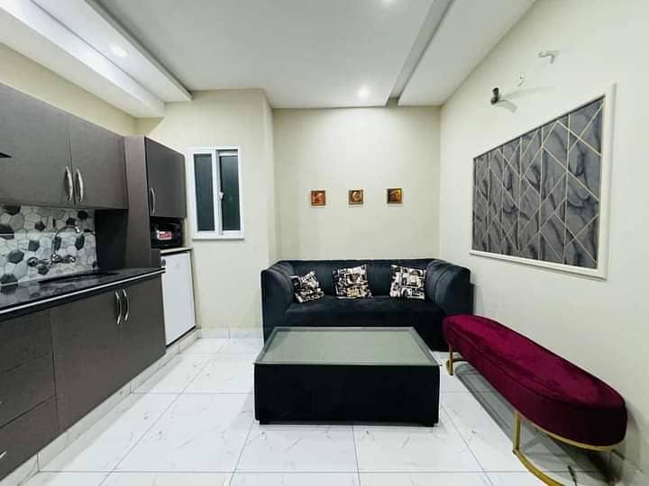 One Bed Apartment For Rent Per day Avil For familes 4