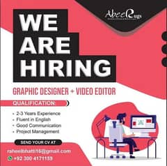 Graphic Designer Needed for office