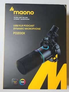 Maono Pd200x Usb Microphone (Used) With Original Box