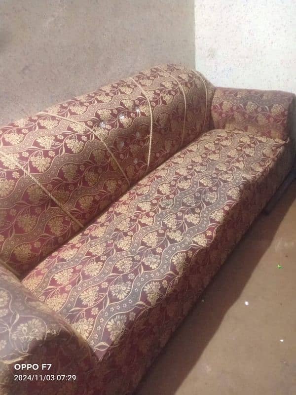 1 seater, 3 seater sofa 2