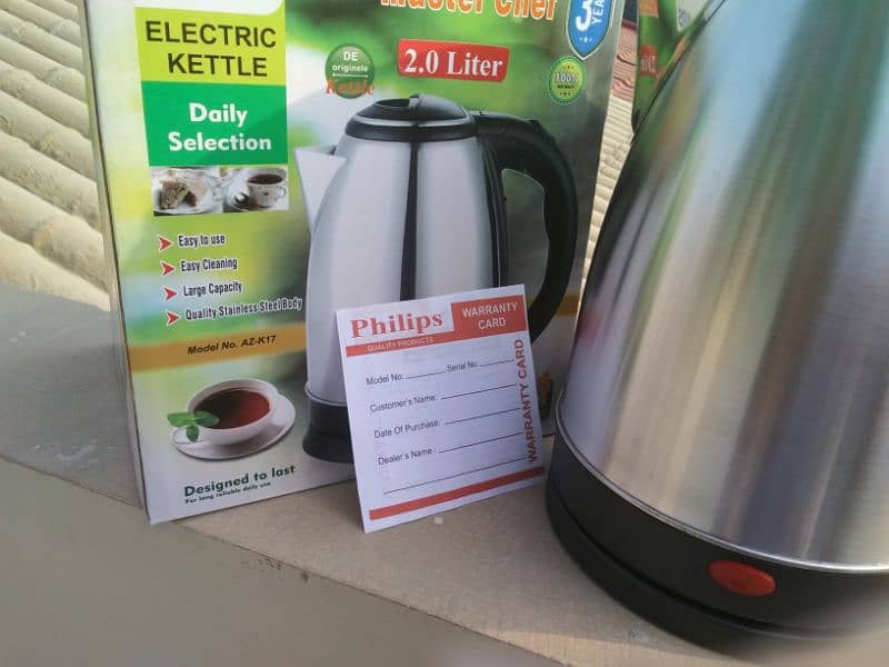 Philips Electric Kettle 2,0 Liter Taiwan 8