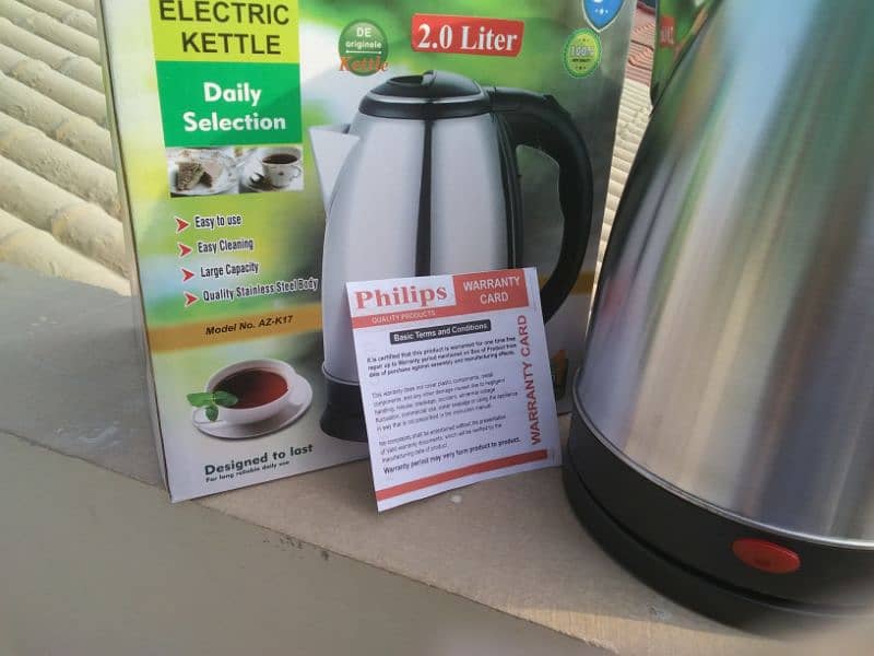 Philips Electric Kettle 2,0 Liter Taiwan 9