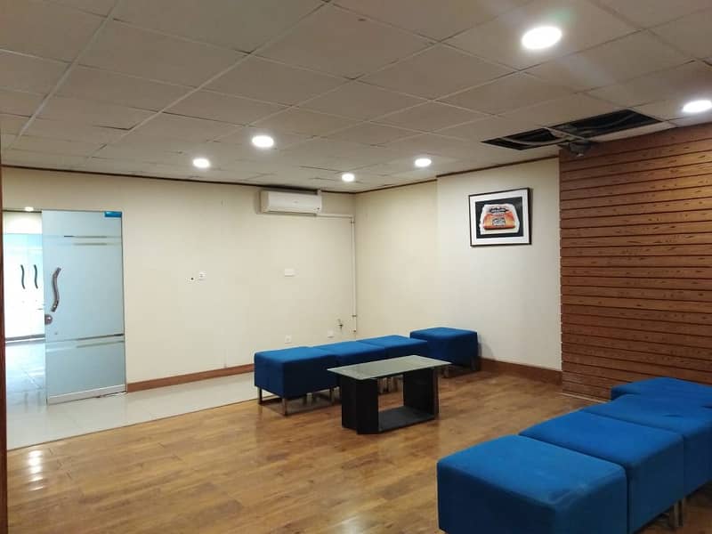 E-11 Fully Furnished 3500 Square Feet Commercial Space For Offices On Rent Situated At Prime Location 10