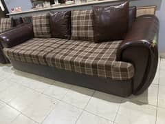 3 leather sofa set