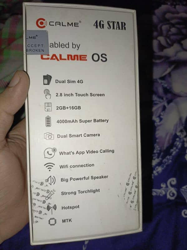 CALME 4G Star Hotspot Touch Screen 1