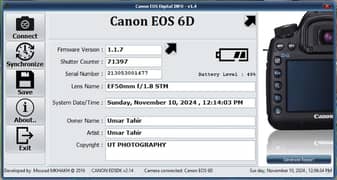 Canon 6D with Lenses