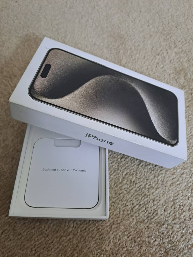 Iphone 15 Pro Max 256 GB PTA Aprroved 1