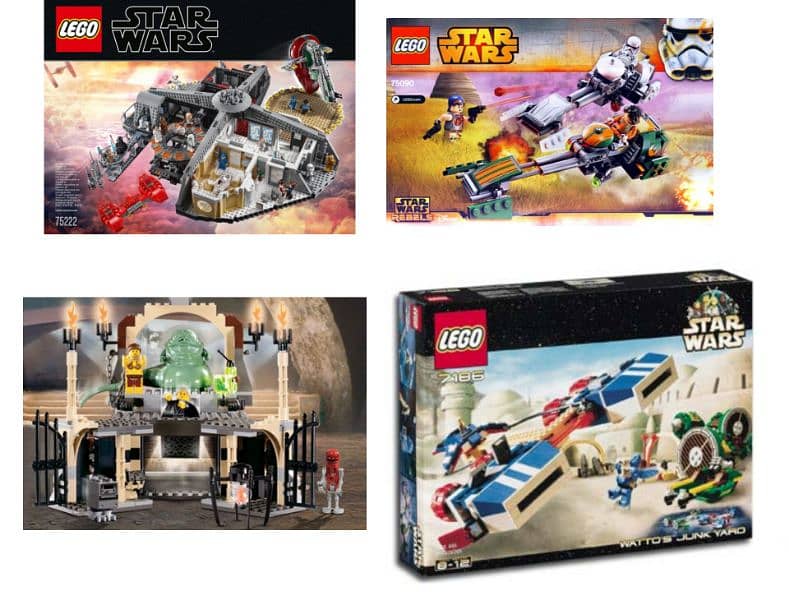 all kind of Lego sets available. 1