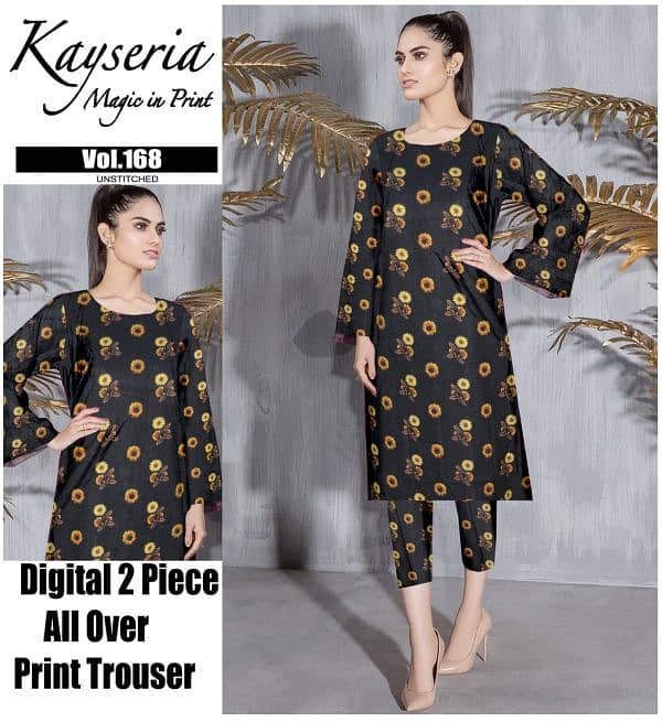 Kayseria 100% original 2pc printed khaddar collection 3