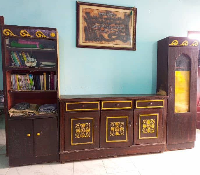 Book Shelve Chaster Divider Almari For Sale 0