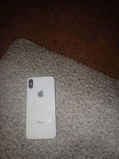 Iphone x white colour.