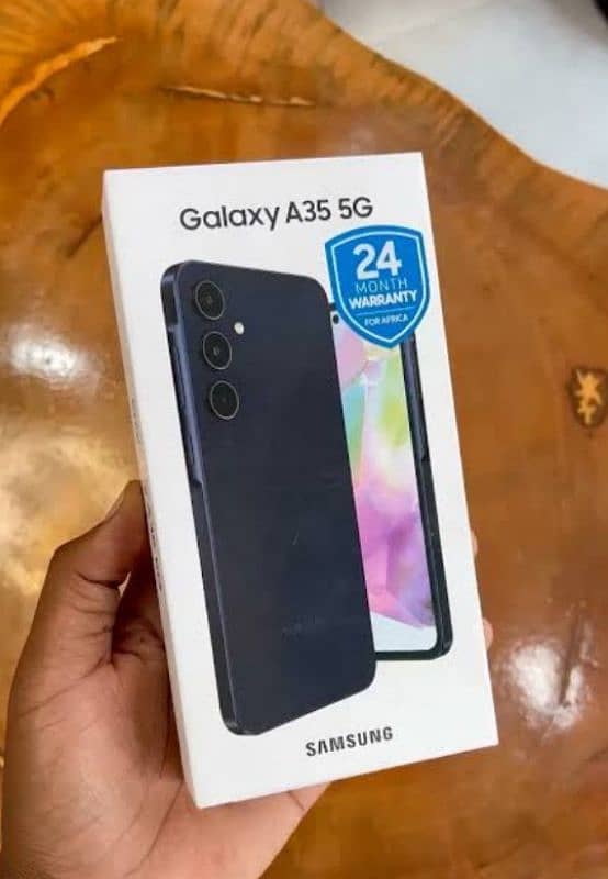 Samsung a35 non active black colour 1